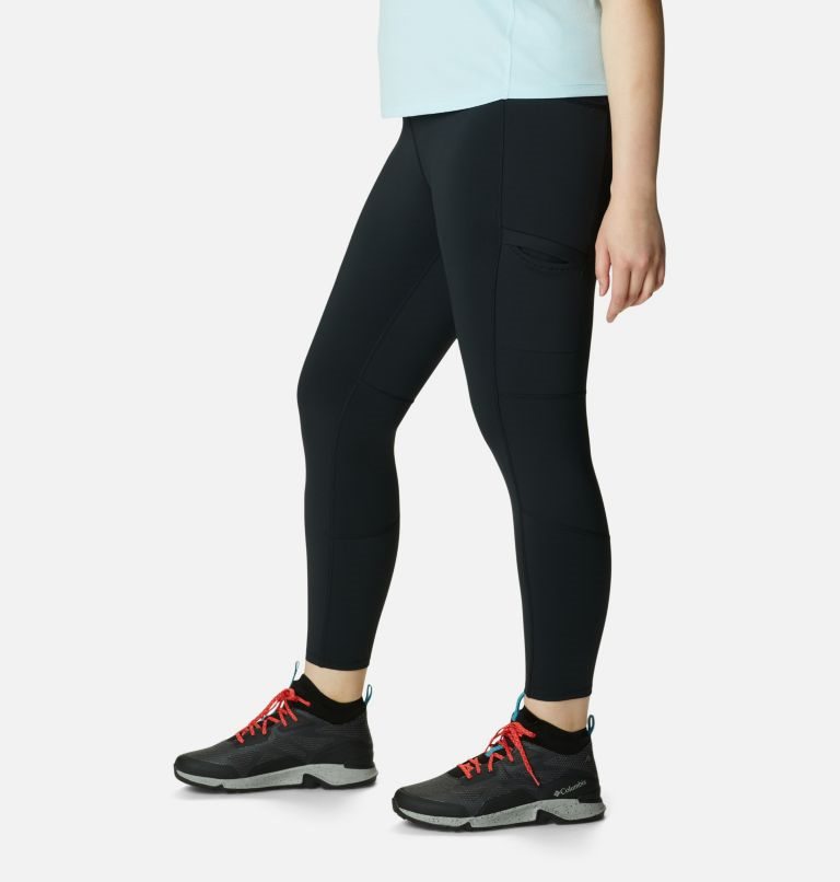 Women's Columbia Windgates II Leggings Black | Plus Size CA-D685L